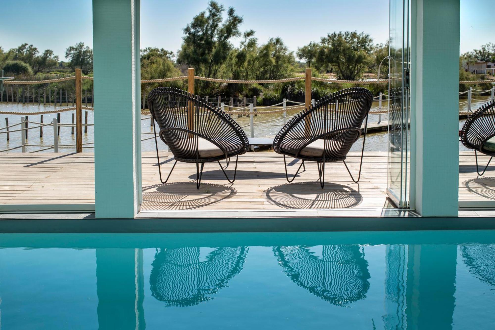 Mas De La Fouque - Hotel & Spa Сент-Мари-де-ла-Мер Экстерьер фото